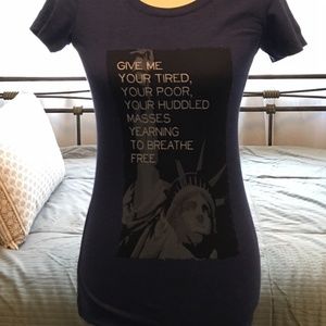 Sevenly Refugee & Immigrant Liberty Shirt